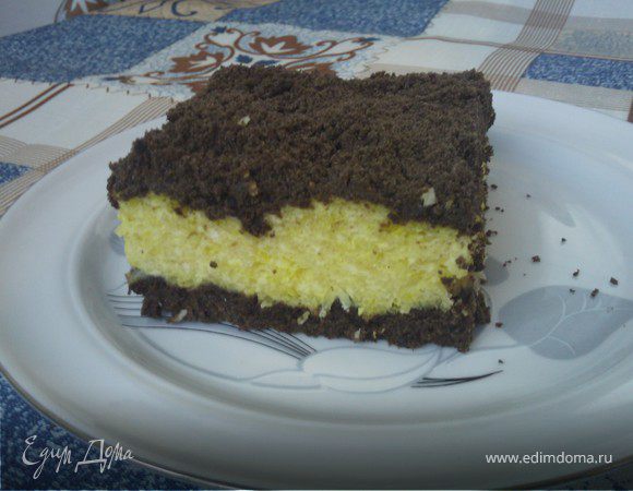 Пирог "Почти баунти" Пирог "Почти баунти"