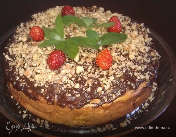 Шарлотка с яблоками