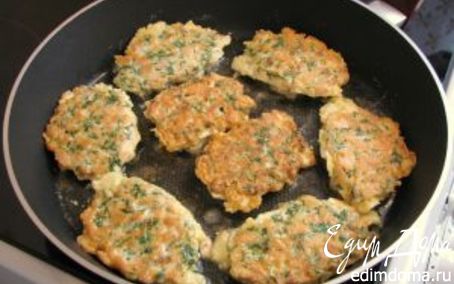 Рецепт Котлеты из горбуши с кабачками в пароварке