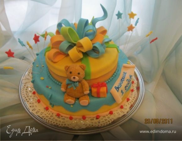 Мастер-класс и рецепт торта на день рождения ребенка