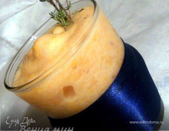 Персиково-медовое сорбе с тимьяном Персиково-медовое сорбе с тимьяном