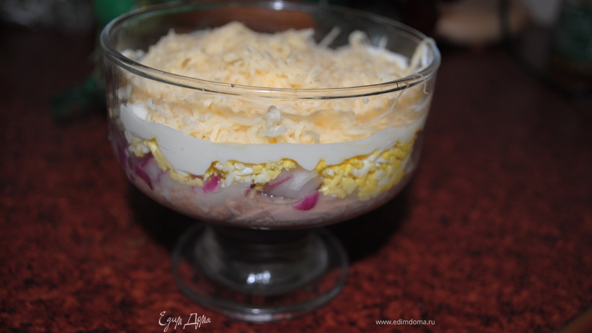 Салат " Моя мимоза"