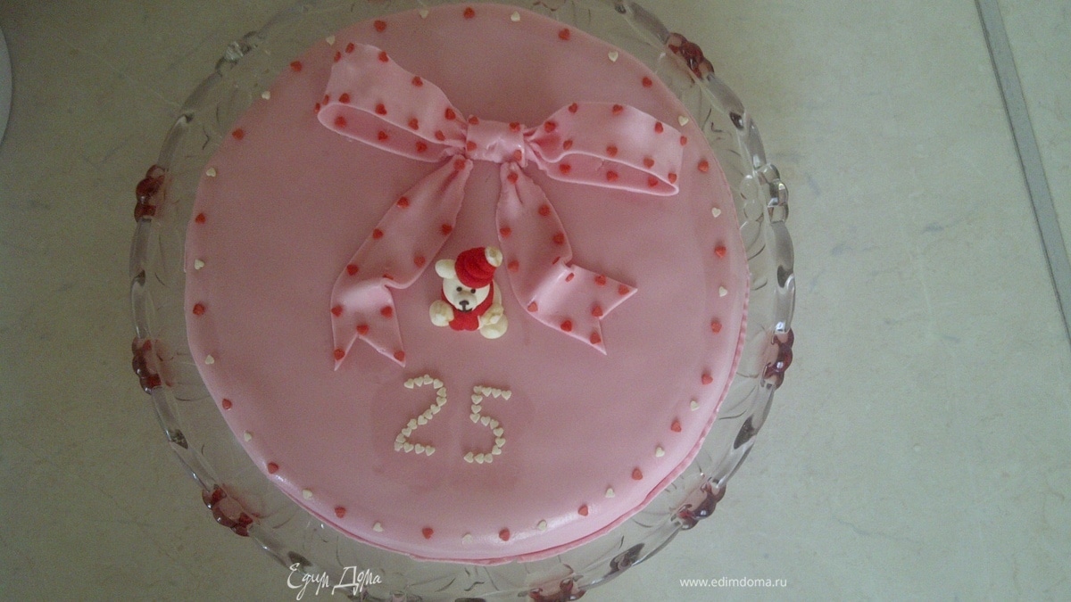 Творожный тортик с пьяной вишней