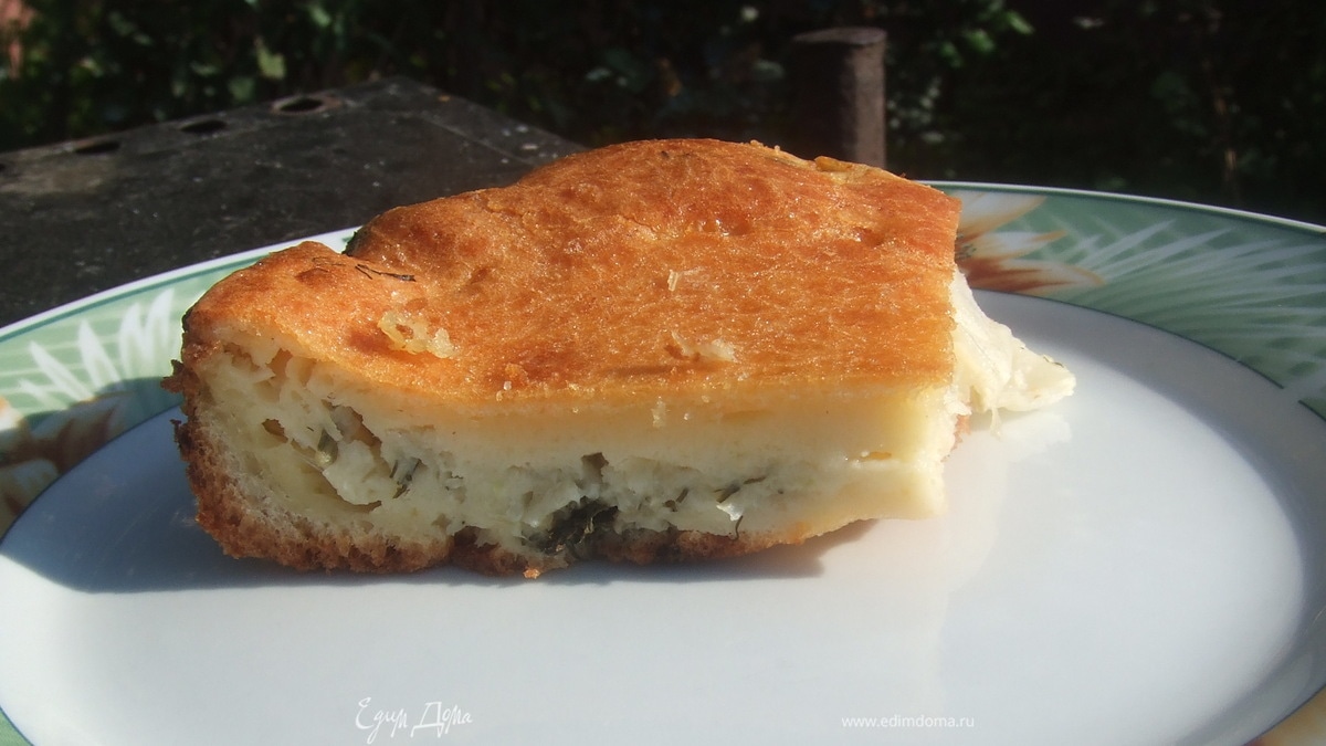 Капустный пирог,быстро и вкусно №2