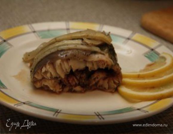 Стерлядь, запеченная в фольге Стерлядь, запеченная в фольге