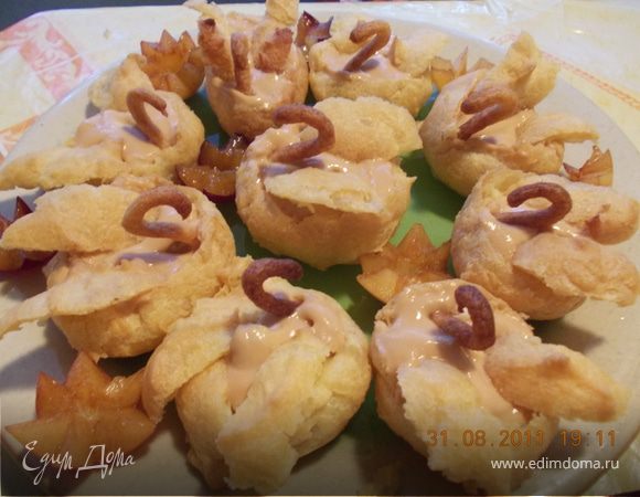 Десерт "Лебединое озеро"