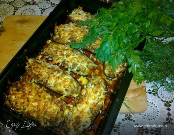 Фаршированные баклажаны 