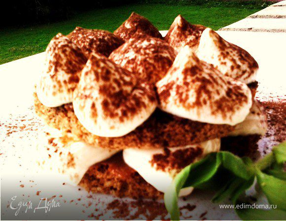 Тирамису в форме цветка Dalia Тирамису в форме цветка Dalia