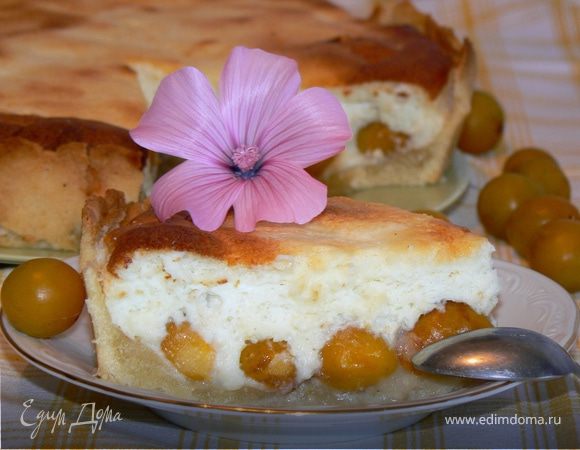 Страсбургский пирог со сливами