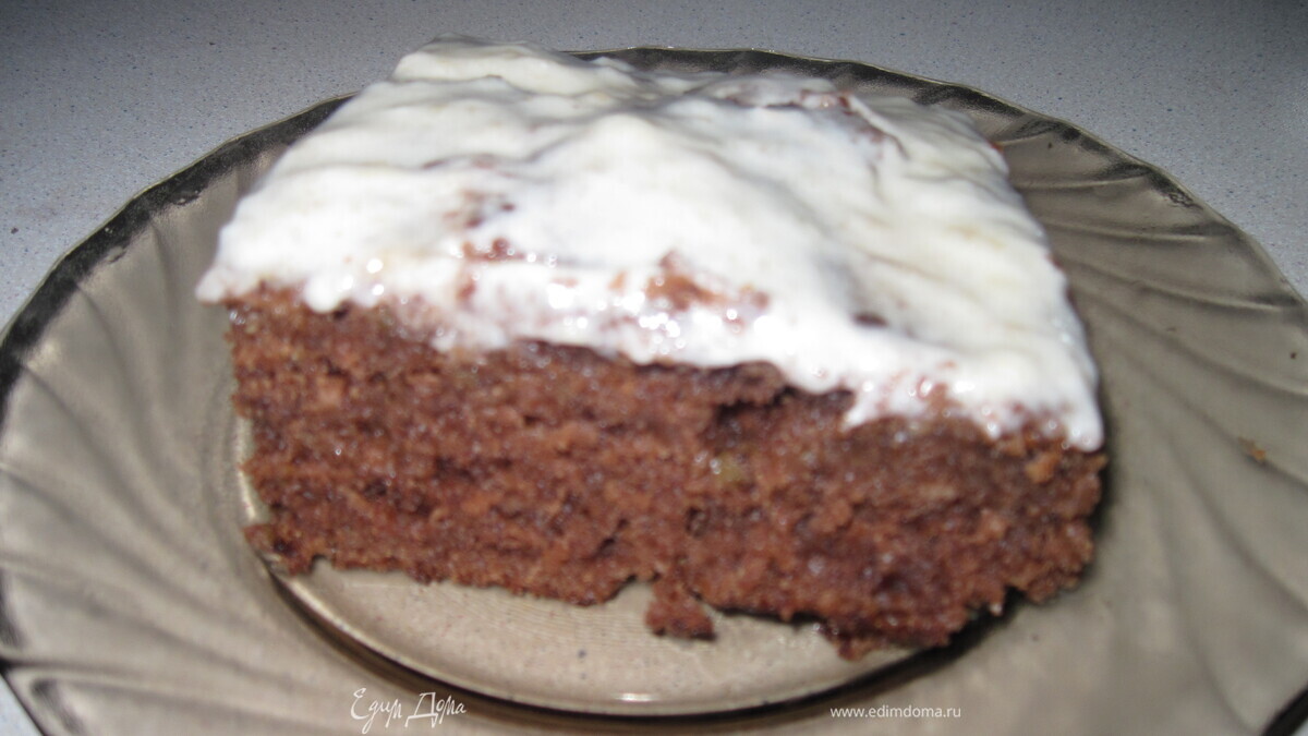 Кабачковый бисквит