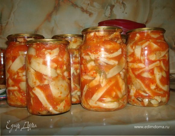 Грузди в томатах Грузди в томатах