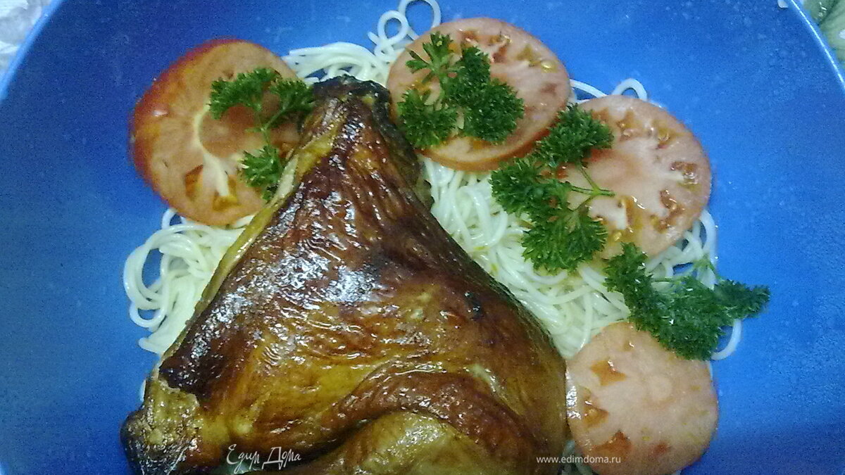 Окорочка в соевом соусе