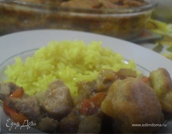 Говядина по-деревенски с розмариновыми булочками