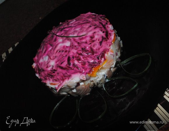 Шубка с двумя рыбками Шубка с двумя рыбками