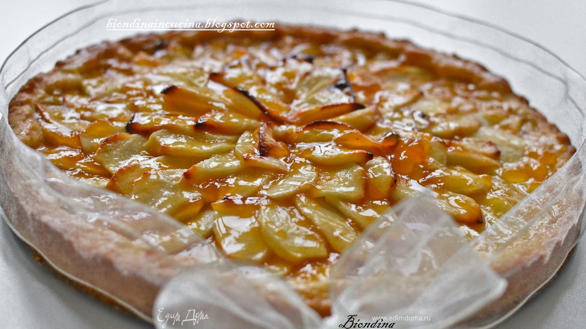 Французский яблочный пирог