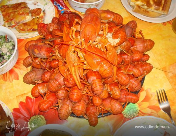 Вареные раки