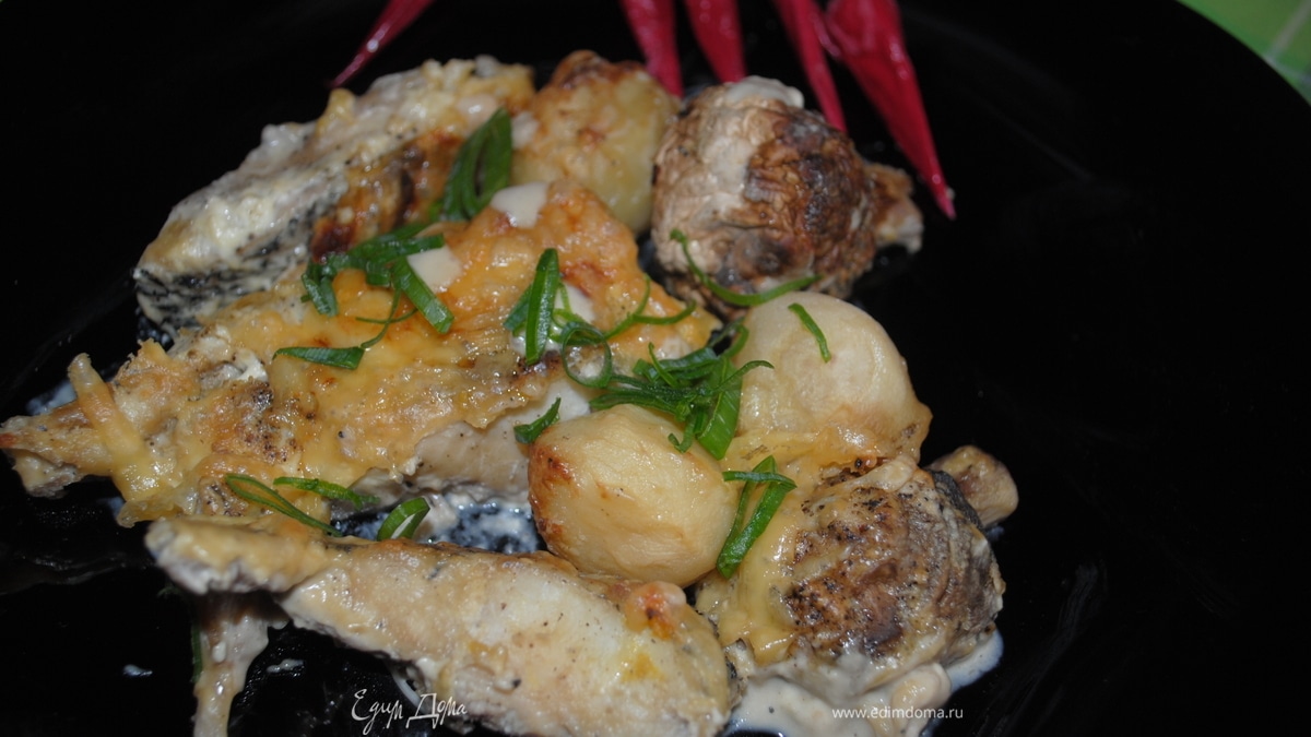 Запеченная щука " По щучьему велению"