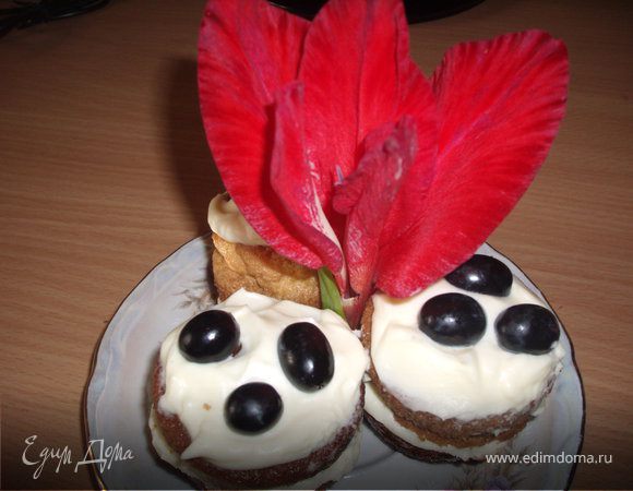 Бисквитные кексики с маскарпоне Бисквитные кексики с маскарпоне