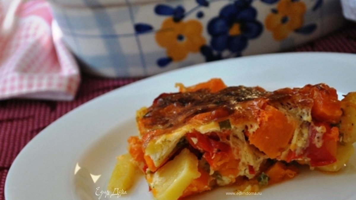 Тыквенно-картофельная запеканка