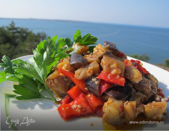 Закуска из баклажанов (болгарская) Закуска из баклажанов (болгарская)