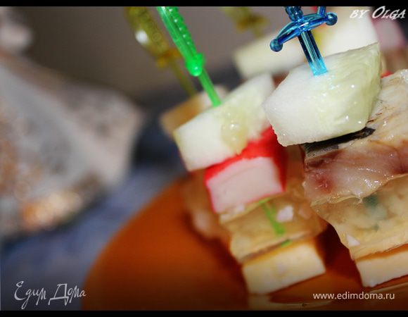 Канапе "А ЛЯ РОЛЛЫ"