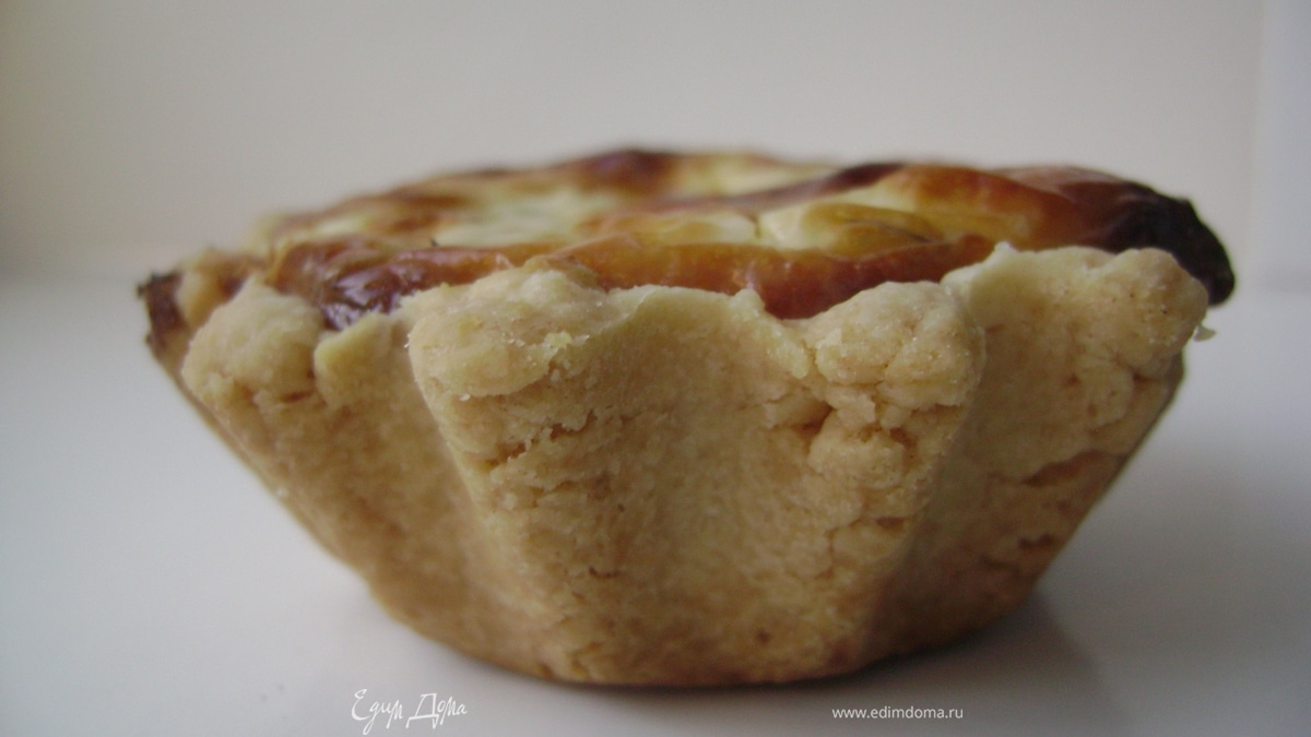 Творожные тарталетки с сыром