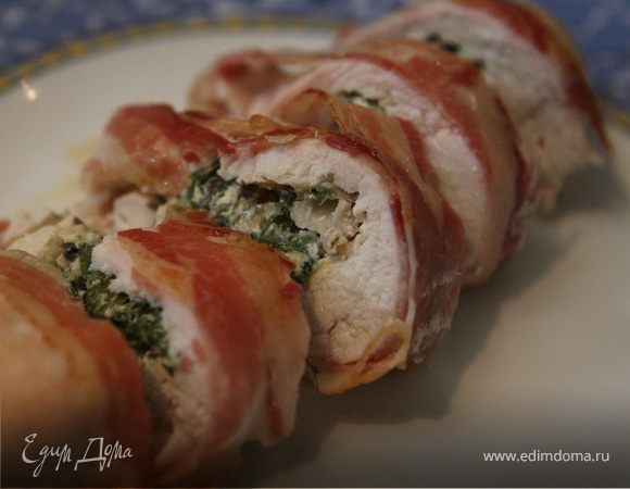 Куриные грудки, фаршированные грибами Куриные грудки, фаршированные грибами