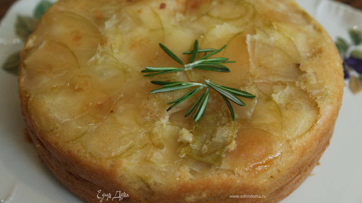 Слоеный итальянский яблочный пирог