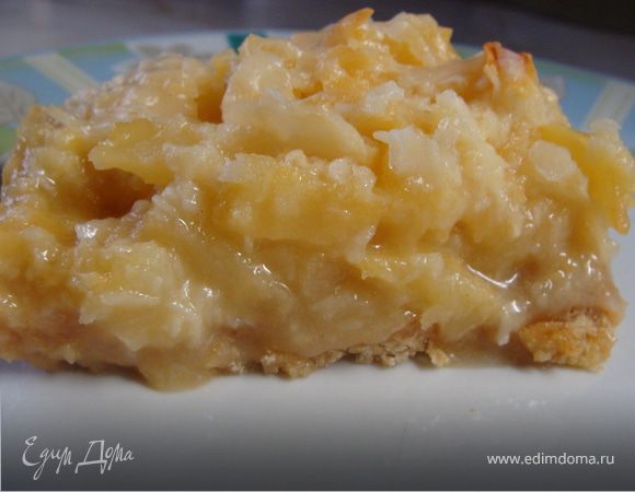 Ананасово-кокосовые брусочки/Pineapple bars