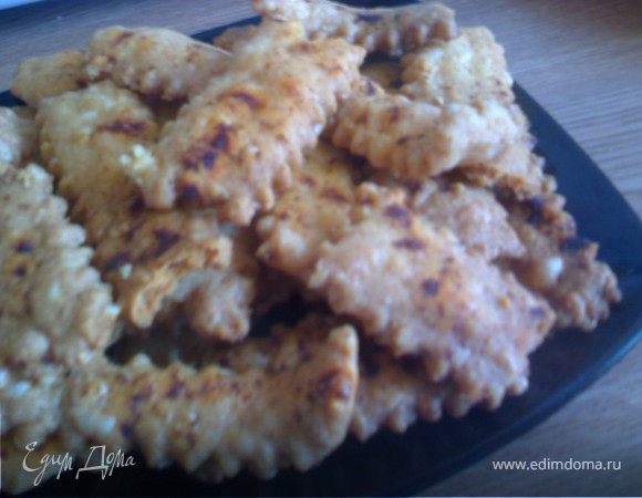 Хрустящие сырные палочки с паприкой