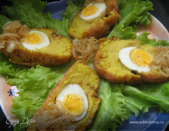 Яйца по-королевски Яйца по-королевски