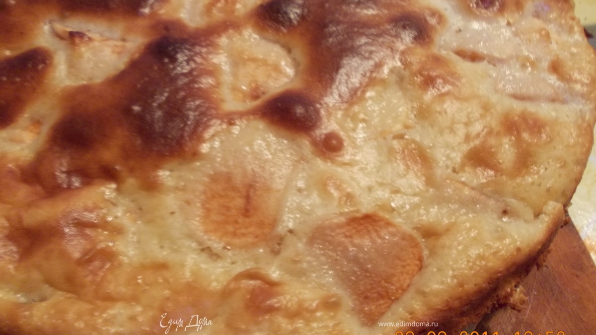 Пирог с яблоками