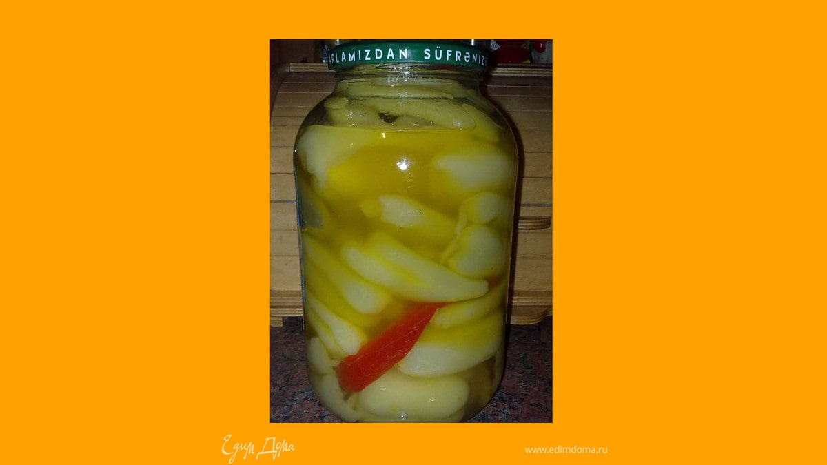 Болгарский перец в растительном масле