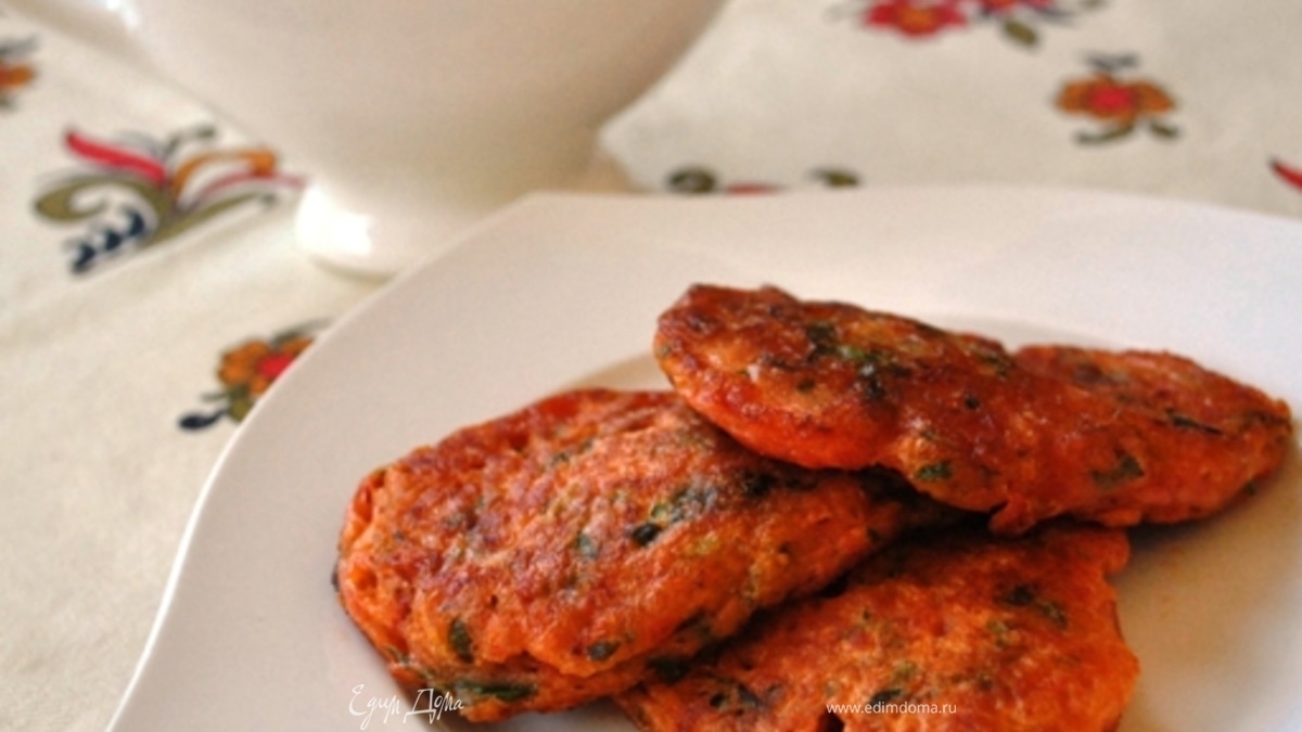 Помидорные оладьи