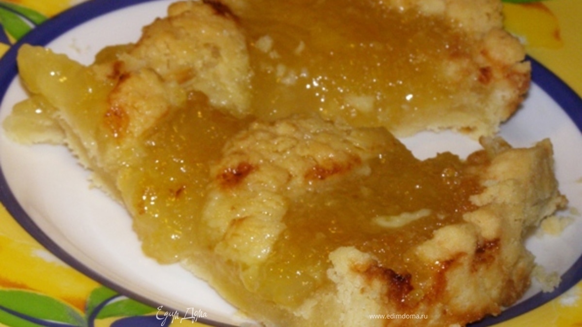 Французский лимонный пирог