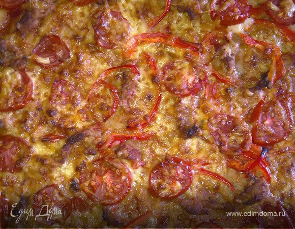 Большая пицца для самых маленьких)))