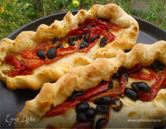 + Хлеб с вялеными перцами