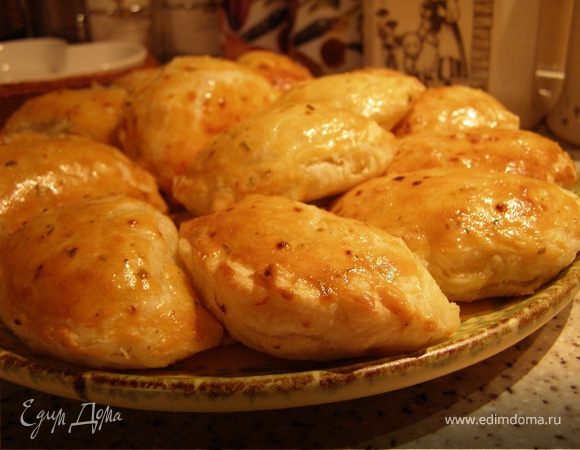 Закусочные пирожки Рисоль с курицей Закусочные пирожки Рисоль с курицей