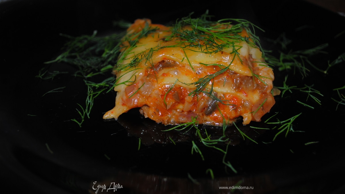 Овощная лазанья для самых маленьких