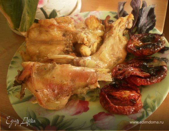 Кролик, тушеный с шафраном Кролик, тушеный с шафраном