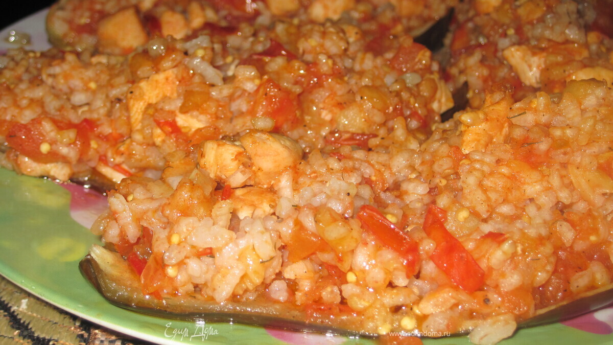 Фаршированные баклажаны