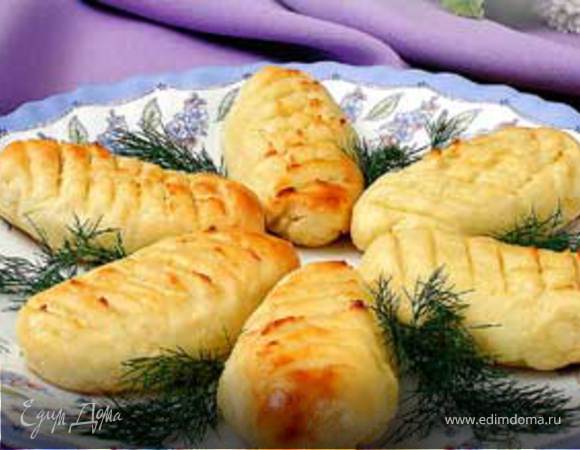 Картофельные пирожки с грибами
