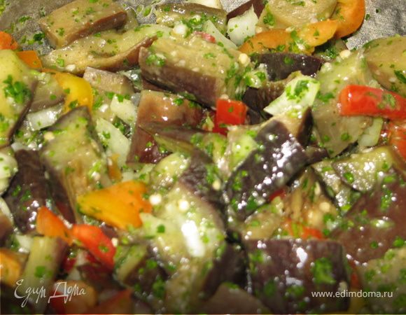 Закуска из баклажан по-грузински