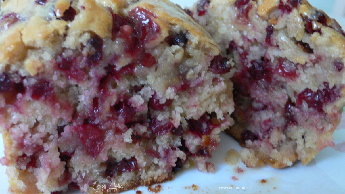 Ягодно-Лимонный КЕКС с овсяными хлопьями