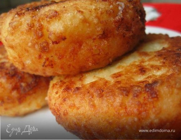 Творожники с яблоком