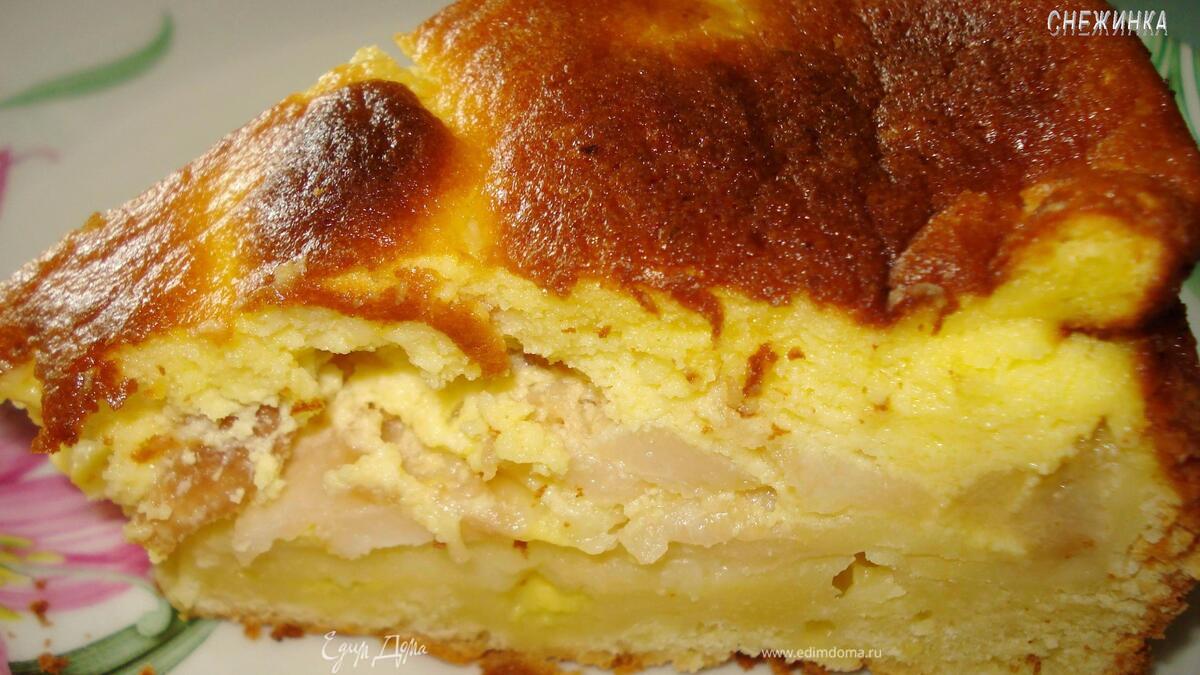 Пирог грушевый «Неженка»