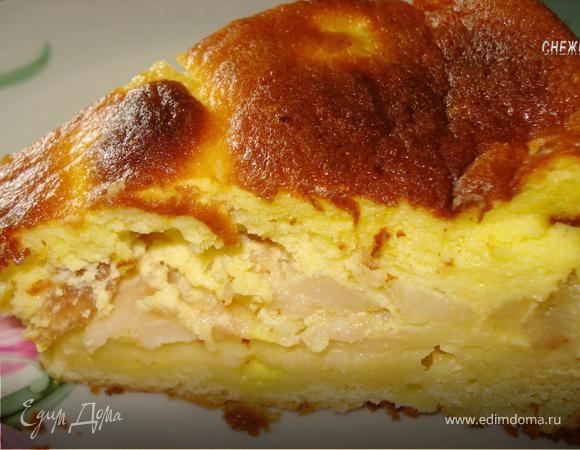 Пирог грушевый «Неженка» Пирог грушевый «Неженка»