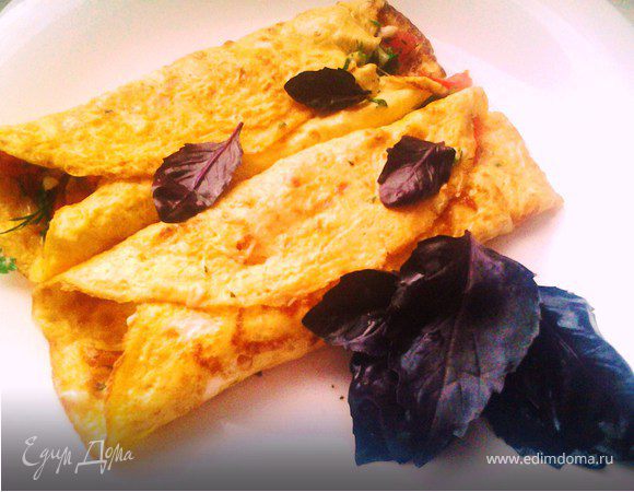 Рулет из омлета 