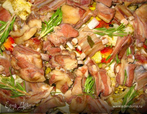 Домашнее жаркое с бараниной (Home-made Lamb Stew).