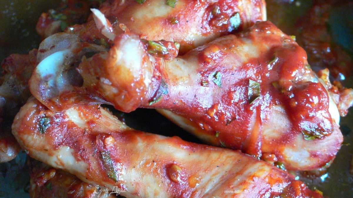Куриные ножки в Томатно-Медовом маринаде